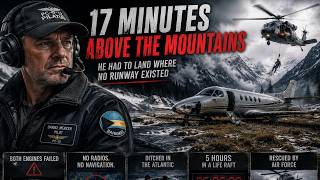 17 MINUTES ABOVE THE MOUNTAINS WITH NOWHERE TO LAND