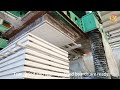 Production process for Calcium silicate board