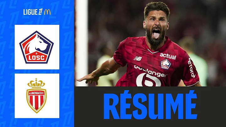 Giroud LIBÈRE le LOSC dans le CHOC contre Monaco | 2ème journée - Ligue 1 McDonald's 25/26