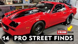 14 Wild STREET DRAG &amp; PRO STREET Cars for Sale! Not for the Faint of Heart!