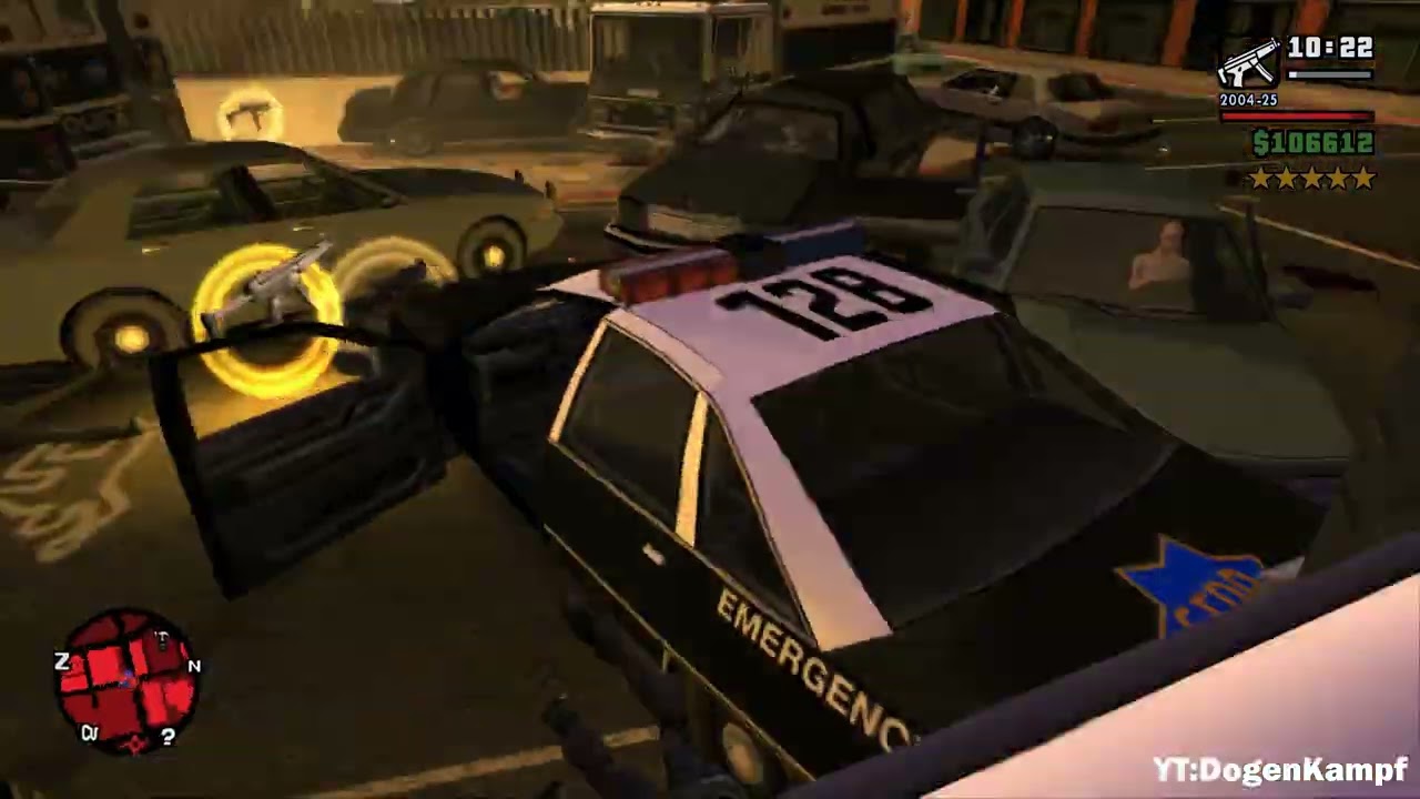 GTA San Andreas - King's, San Fierro Shootout & Rampage + Wanted Level 5 Escape