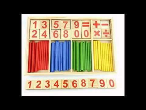 Juegos educativos y recreativos de madera para niños - YouTube