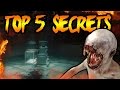 Top 5 FORGOTTEN SECRETS in KINO DER TOTEN! Black Ops Zombies TOP 5 EASTER EGGS You Didn't Know