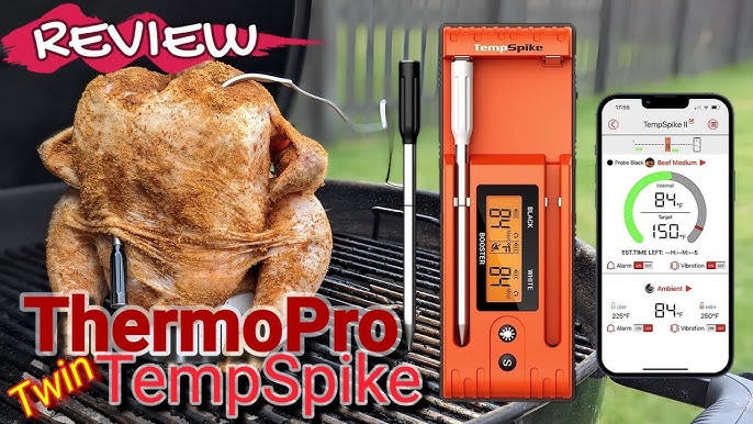 ThermoPro TempSpike Plus 600ft Wireless Meat Thermometer REVIEW