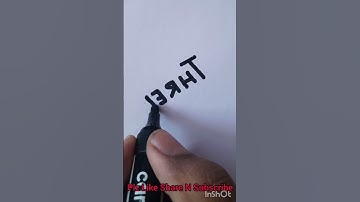 How to Write in Mirror Handwriting|Master the Art of Ulta (Reverse) Handwriting|@Satish Sinha-007