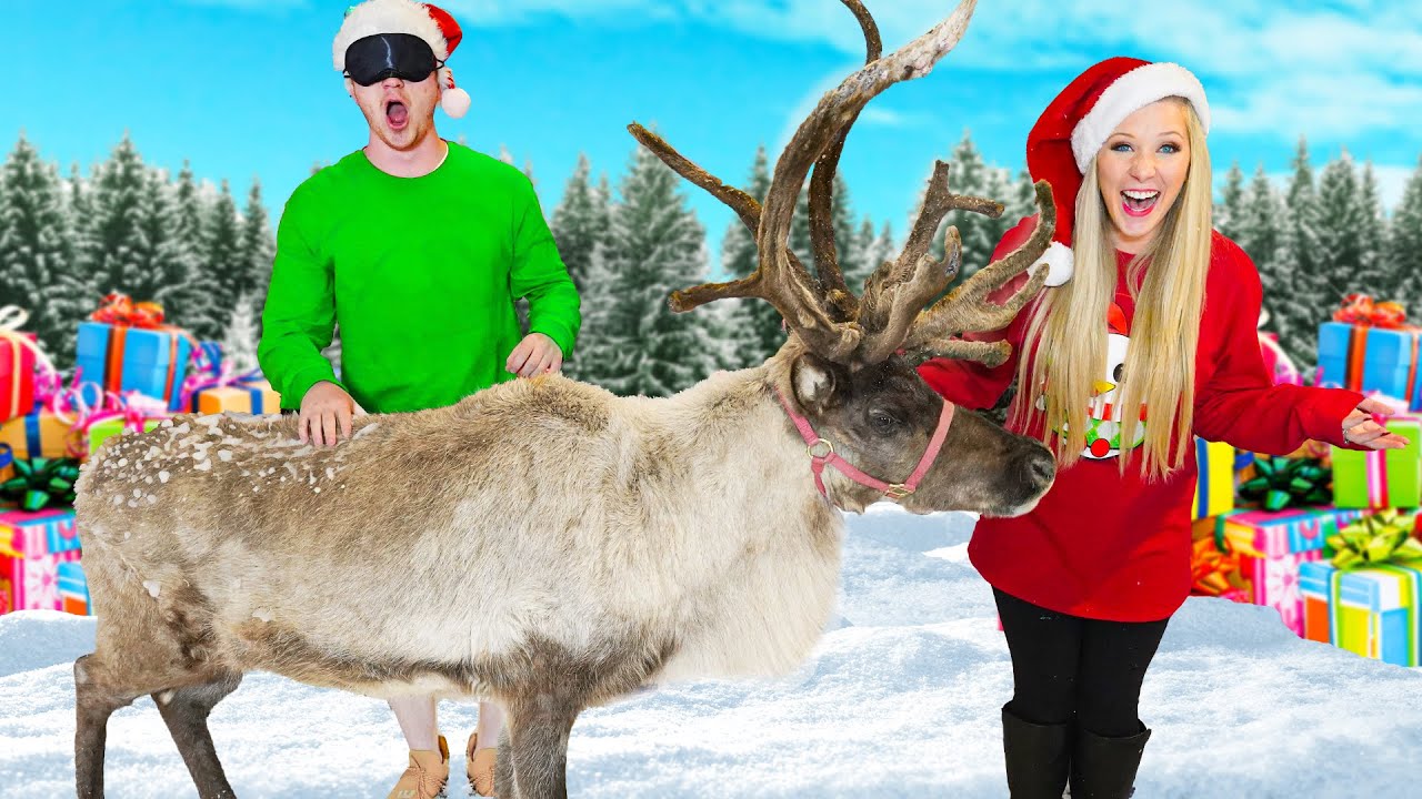 I Surprised Unspeakable with a Real Reindeer!