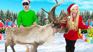 I Surprised Unspeakable with a Real Reindeer!
