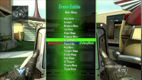 [PS3/1.19/BO2] Green Goblin V1 Gsc Menu By {SSM}