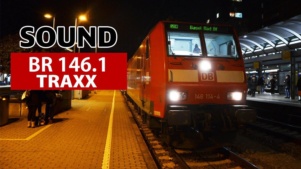 [Sound] BR 146.1//Bombardier TRAXX/GTO-inverter//RE 17037 (2.2016)