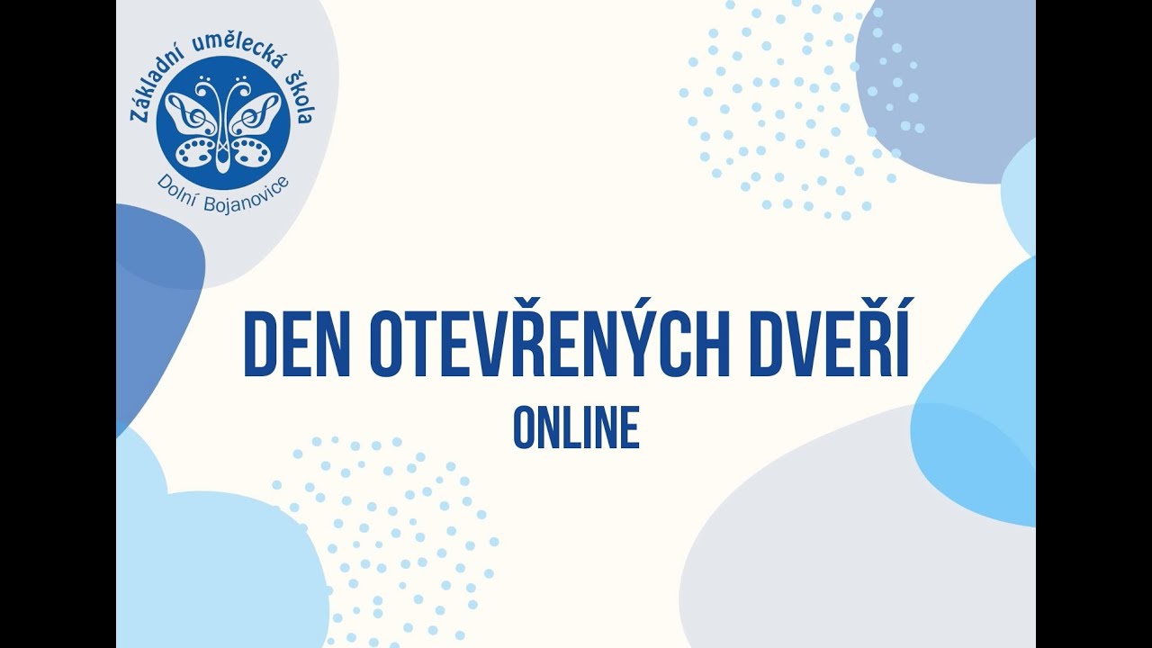 Den otevřených dveří - ZUŠ Dolní Bojanovice