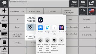 Two options using Apple Shortcuts to translate Message Window in TD Snap from Italian to English  screenshot 5