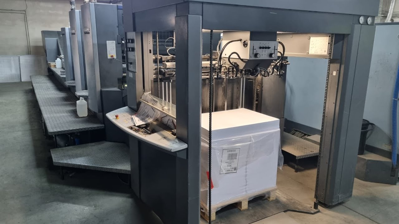 2005 HEIDELBERG SM 1022P+LX UV YouTube