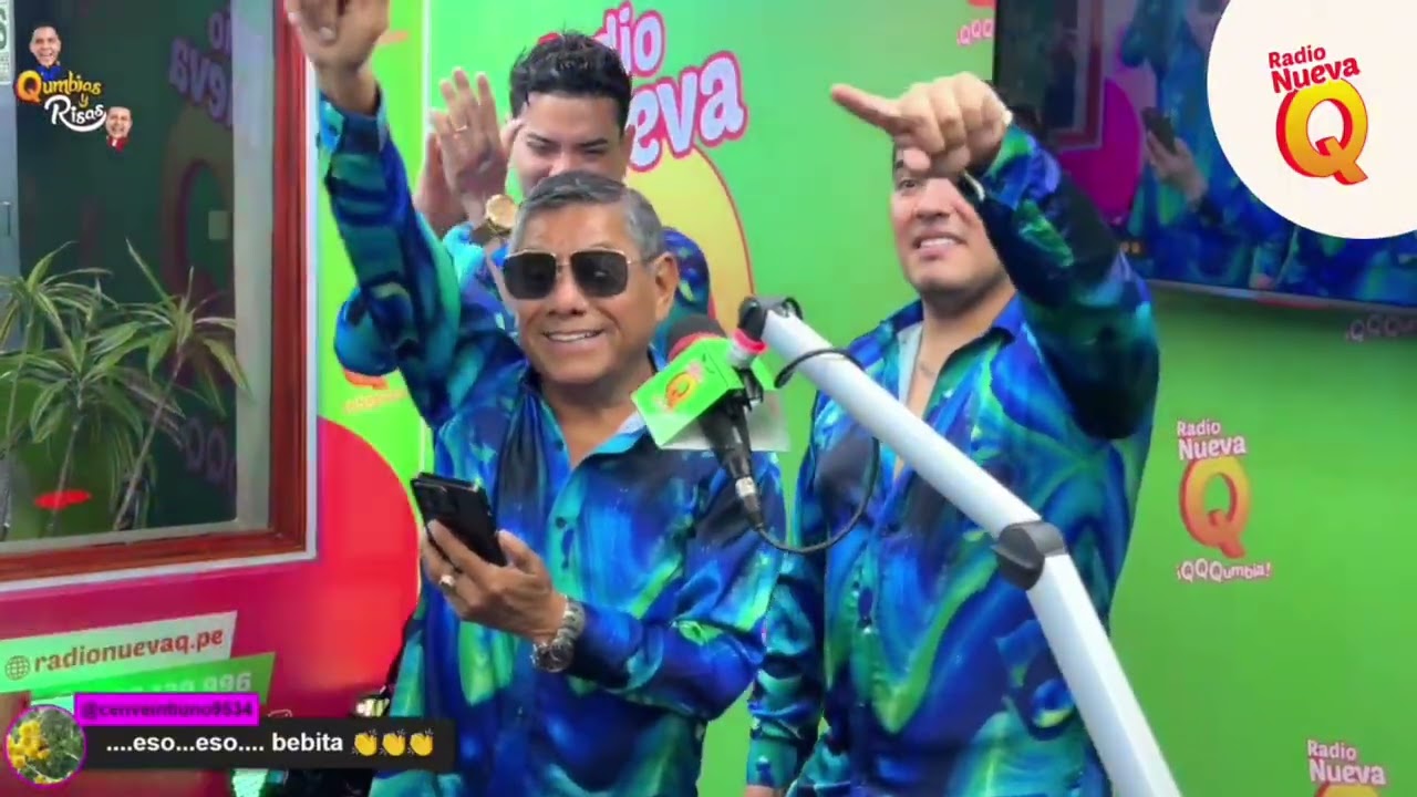 Lo mejor de Qumbias y Risas #FEEG2026  | 03.03.26 | Hermanos Yaipén visitan la cabina de Nueva Q