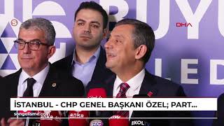 İstanbul - Chp Genel Başkanı Özel: Partiyi Olağanüstü Kurultaya Götürüyorum - 1