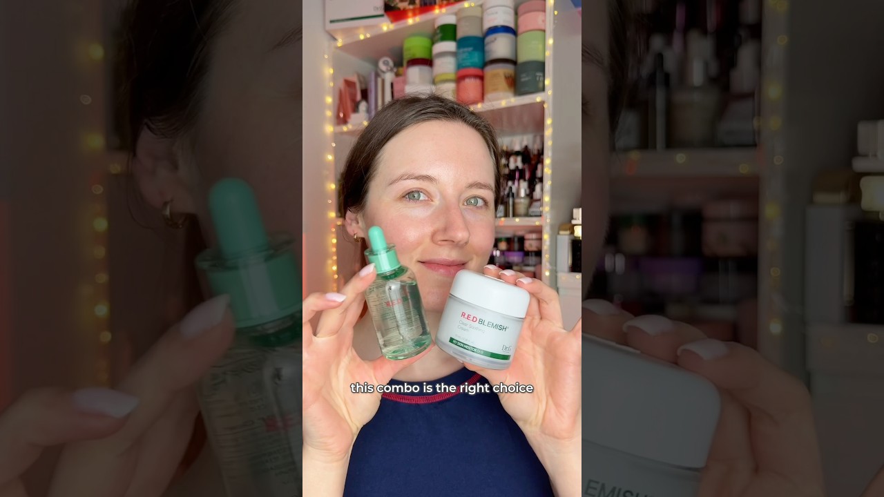 Dr.G Red Blemish Hyal Cica Soothing Serum & Dr.G Red Blemish Clear Soothing Cream