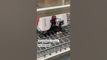 Robot Ties Rebar  #construction #contractor #technology #shorts #tools