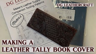 Making a Leather Tally Book Cover