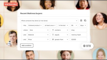 Demo Redesigned Audience Segment Builder - Klaviyo Feature Release Q4 2024