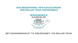 Das Bedienpanel Vom Kühlschrank Der Roller Team Wohnmobile
