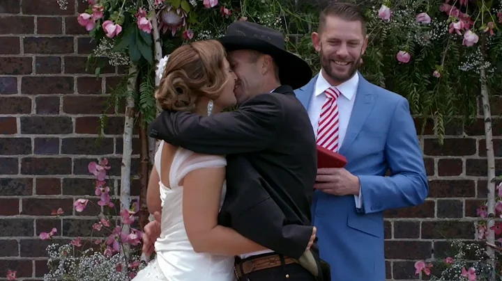 Susan and Seans romantic wedding: Married at First...