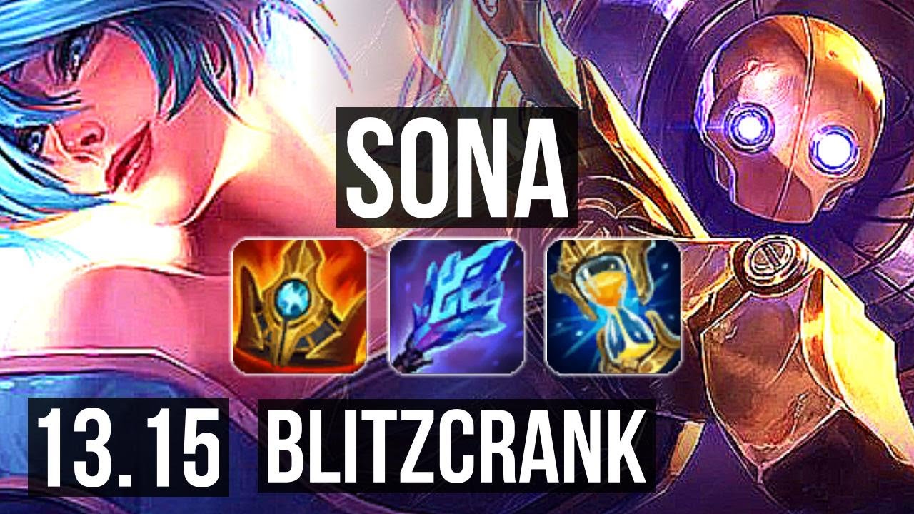 SONA & Kai'Sa vs BLITZCRANK & Varus (SUP) | 6/0/27, 68% winrate, Dominating | EUW Master | 13.15
