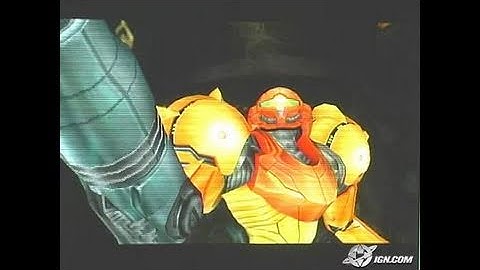 Metroid Prime 2: Echoes GameCube Gameplay - Samus fights