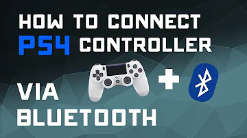 Mohu připojit ovladač systému PS4 k počítači přes Bluetooth?