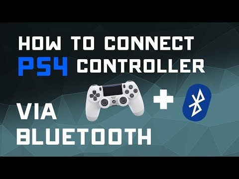 Sanktion Føde Individualitet How to Connect Your PS4 Controller to a PC via Bluetooth - YouTube
