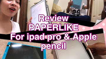 Review miếng dán cường lực PAPERLIKE cho ipad và apple pencil (màn hình mượt như vở viết)