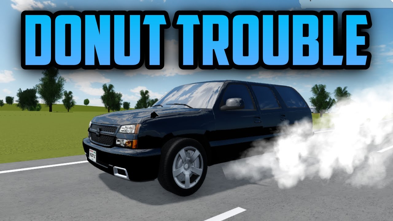 doing random donuts on Roblox greenville