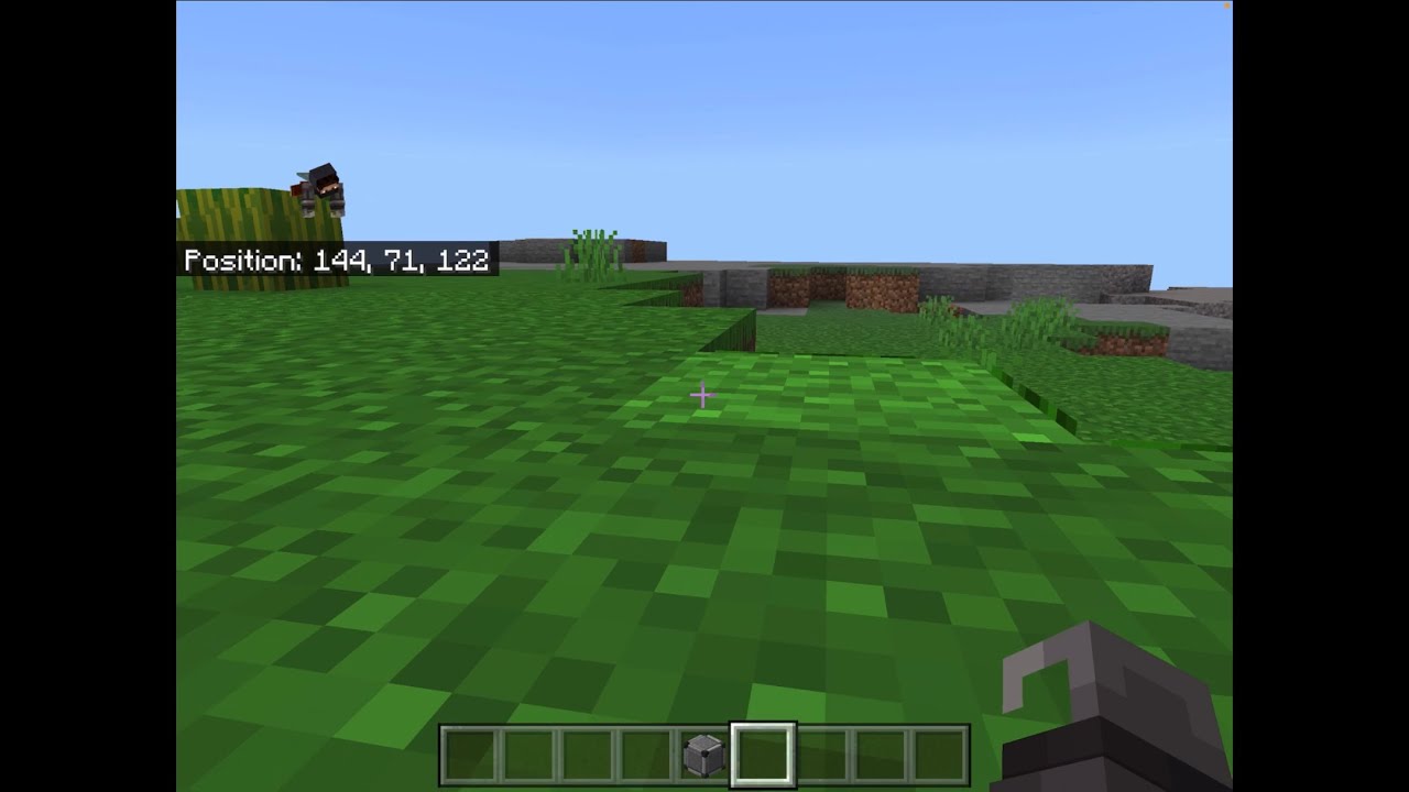 How to shrink in Minecraft no mods or addons (Bedrock Edition) - YouTube