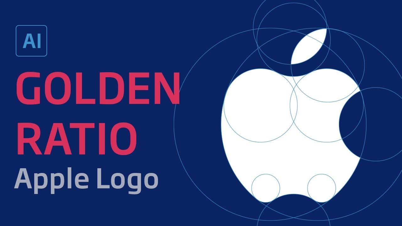 Mendesain Logo Apple Dengan Golden Ratio Grid Adobe Illustrator Sm Youtube