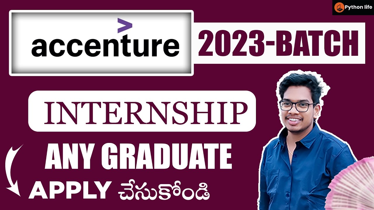 Accenture Internship Any Graduate - YouTube