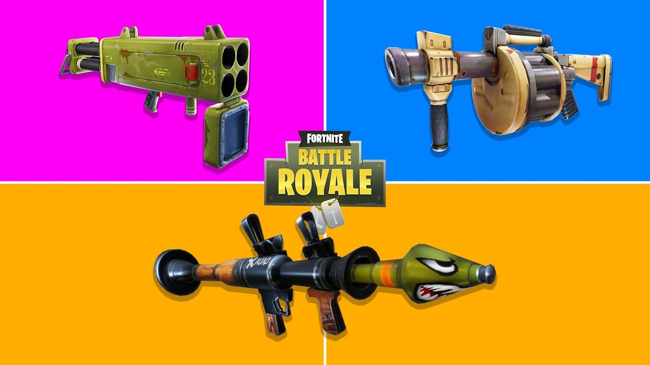 What Is The Best Explosive Weapon In Fortnite Youtube - best explosive weapons roblox