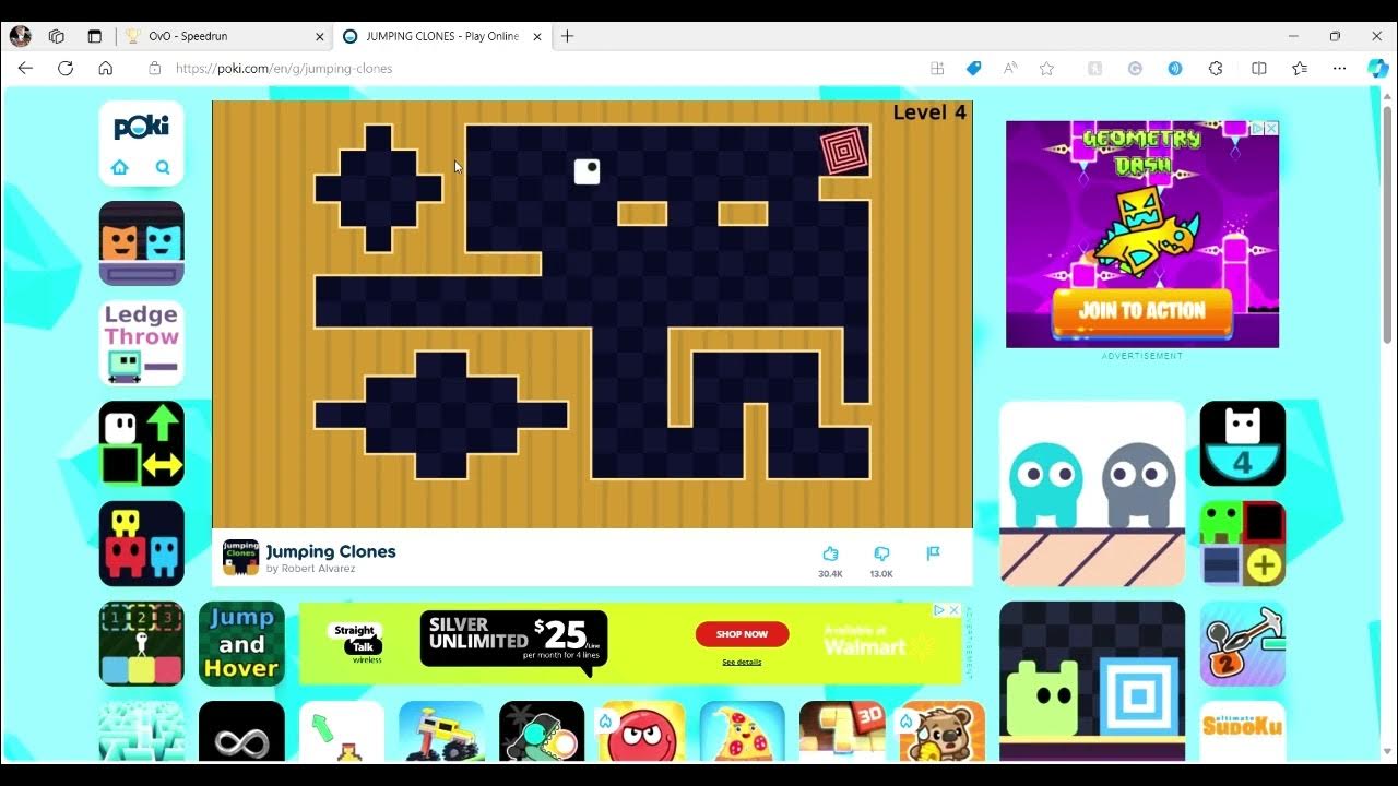 JUmping Clones YouTube