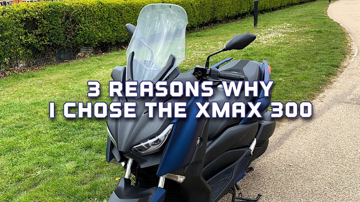 Why I Chose The Yamaha XMAX 300 | Top Speed Attempt | 4K