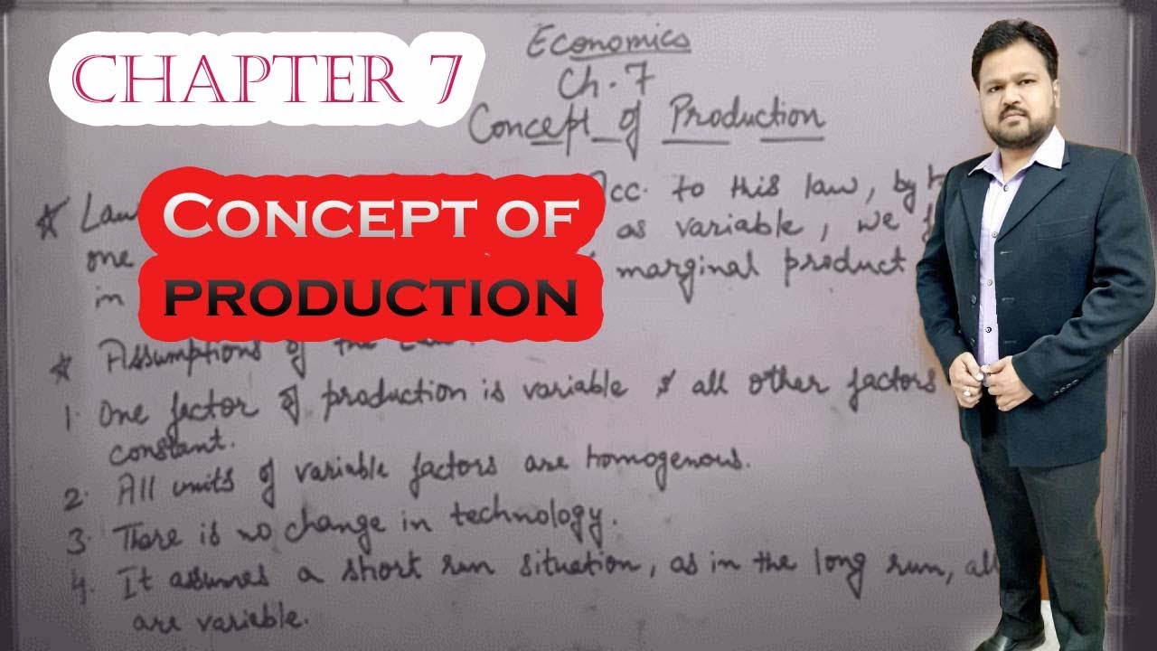 Chapter 7 Concept Of Production Part 01 Economics By Abhishek Chomal chapter-7-concept-of-production-part-01-economics-by-abhishek-chomal