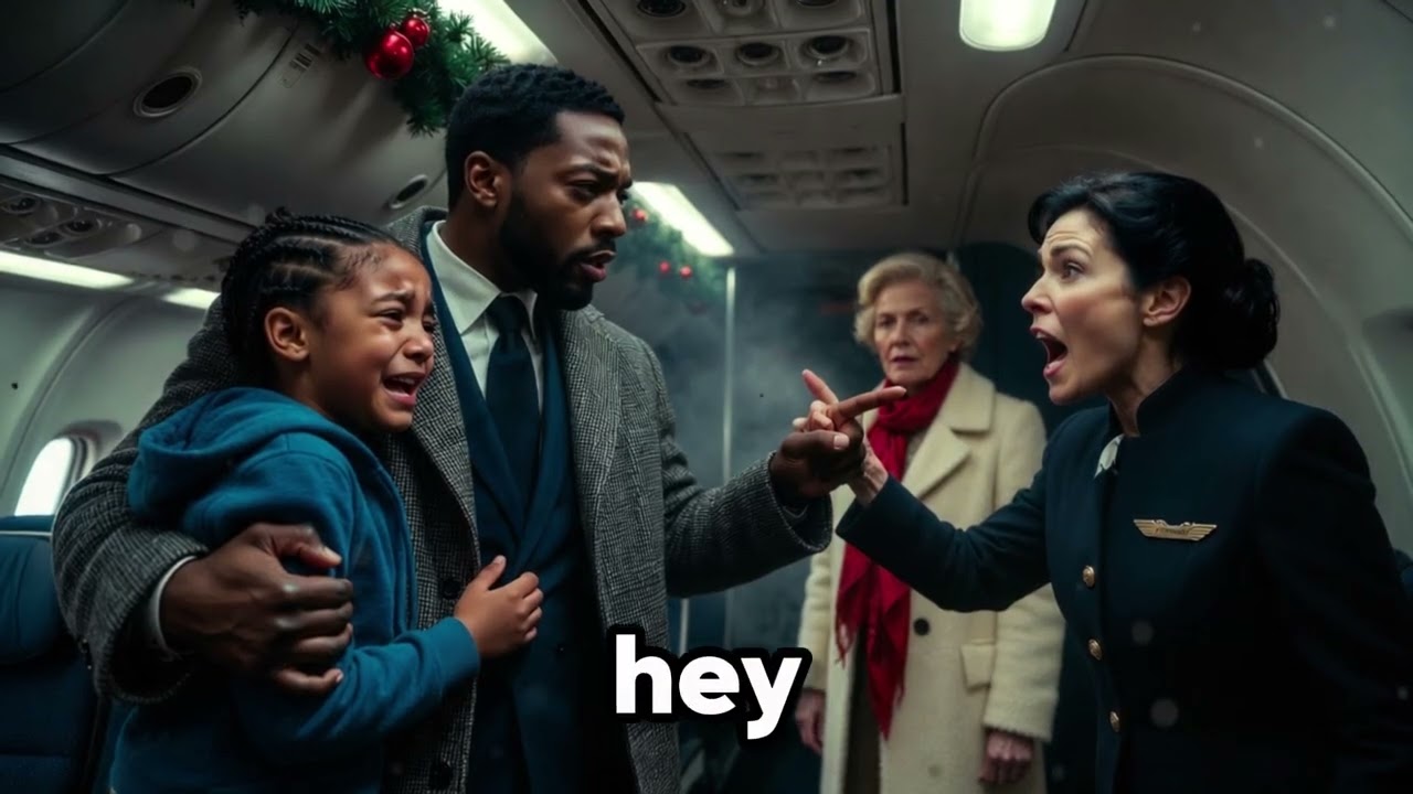 Black Teen Detained at Airport on Christmas — Staff Freeze When Her CEO Dad Arrives...