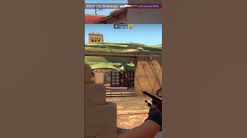 AWP clutch 🤯🤯 #shorts #mirage #awp #csgo