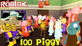 100 СВИНОК ПЕППА ПИГГИ ИНФЕКЦИЯ Хоррор - Piggy Роблокс