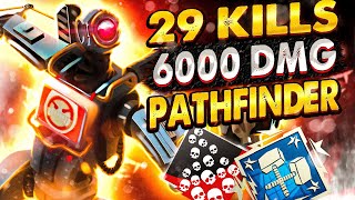 ЗР-126! 29 KILLS & 6000 DAMAGE ON PATHFINDER.EXE патфайндер гайд апекс легенд реликвия apex legends