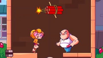 Save Girl - Pull The Pin Save The Girl - Gameplay Walkthrough Part 18 Level 242-253 (Android & iOS)