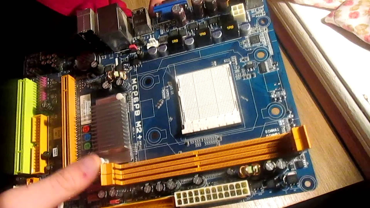 New Update Моя старая материнка - Biostar MCP6PB-M2+