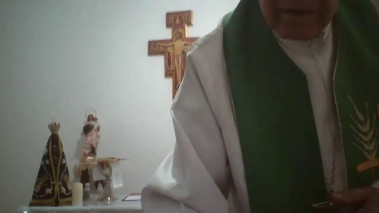 Santa Missa e oração da manhã - 27ª semana do Tempo Comum