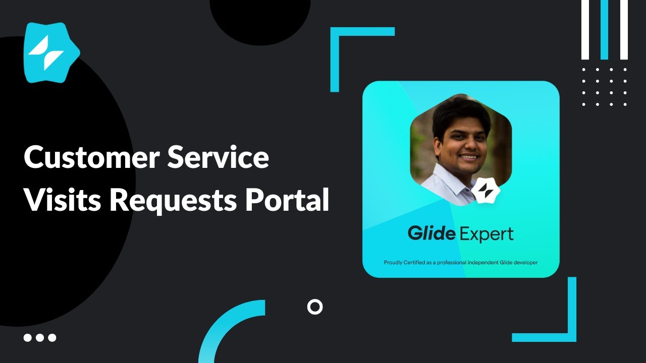 Glide App Example Customer Service Visits Portal using glideapps