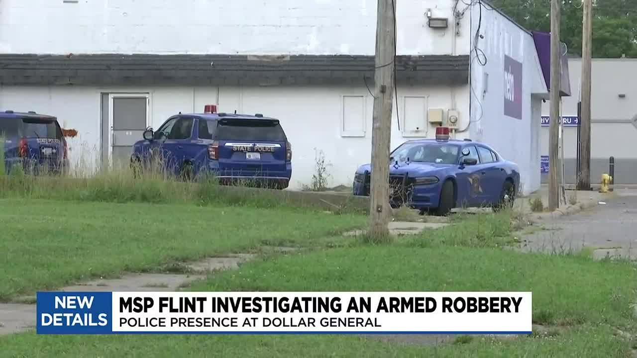 Police searching for suspect in armed robbery at Dollar General - YouTube