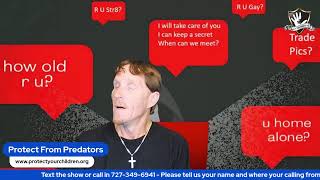 13yr old looked for online predators found them and got trapped! He joins us live