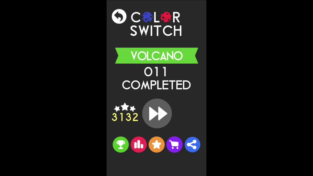 Color Switch - Volcano - 011 | Game 1