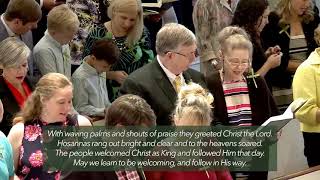 With Waving Palms and Shouts of Praise - HBBC Chancel Choir