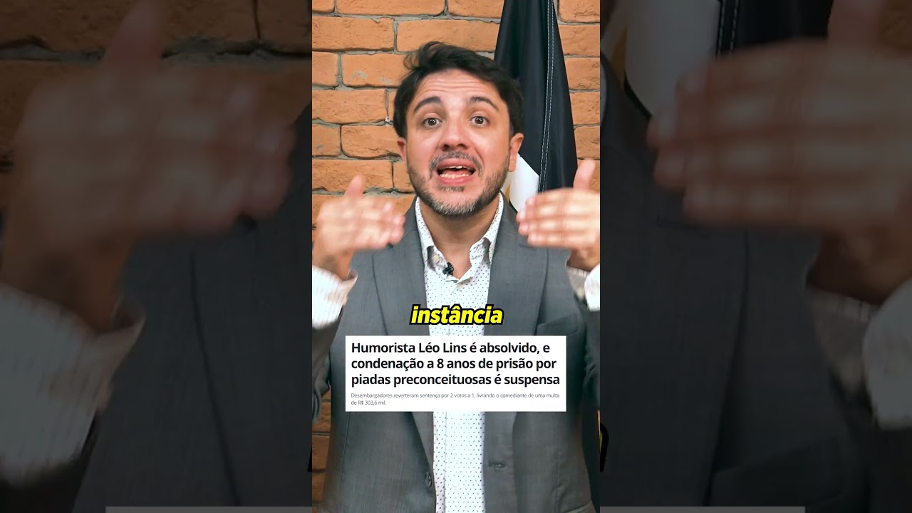 Léo lins é absolvido pela justiça em processo recente